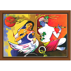 Radha Krishna Paintings (RK-9296)